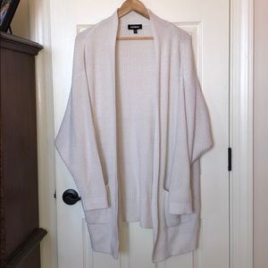 Oversized Express cardigan